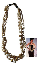 Moschino F/W 1986 necklace