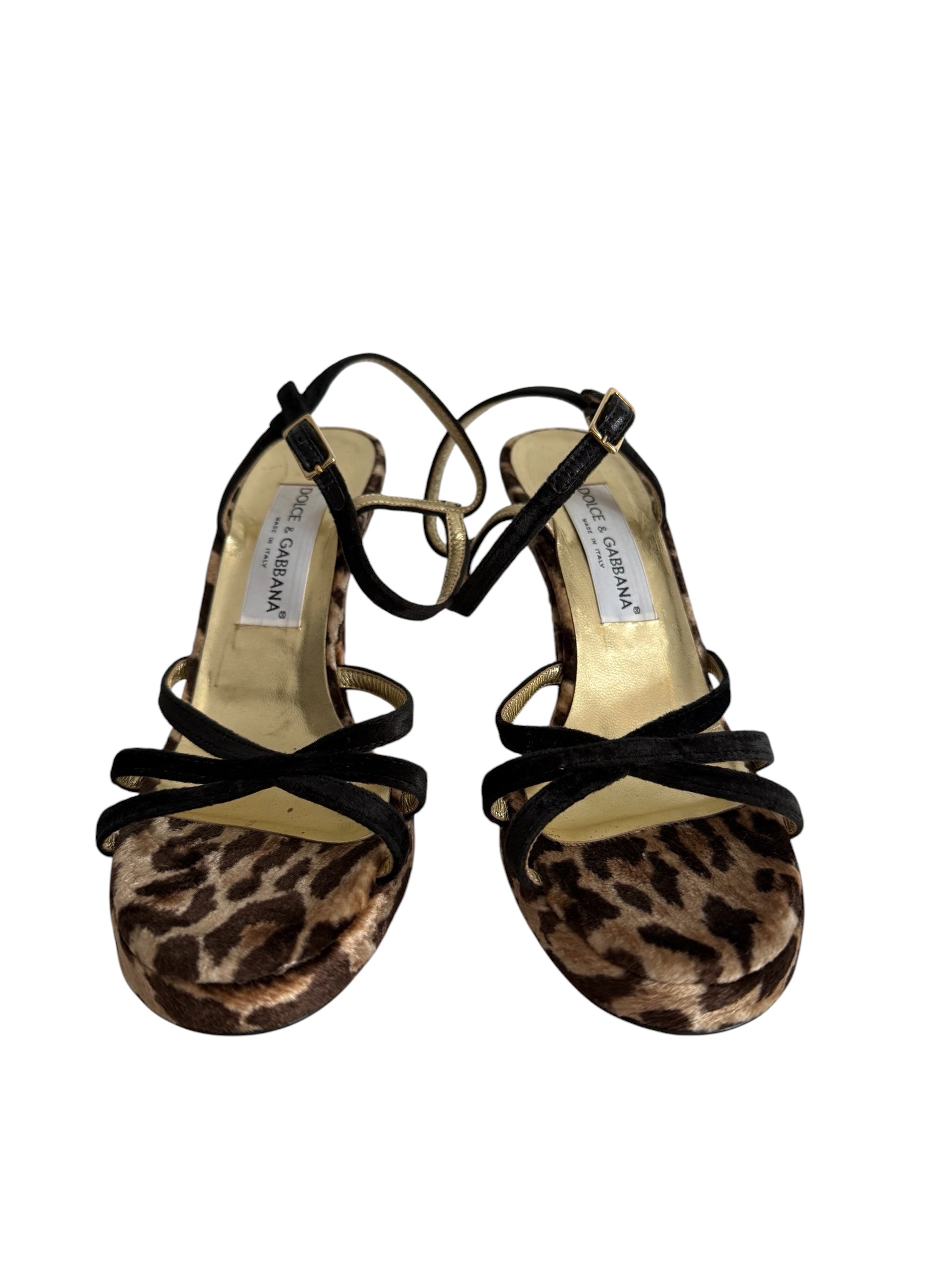 Dolce & Gabbana 90s leo sandals