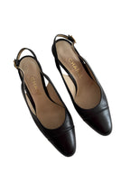 Chanel classic black heels