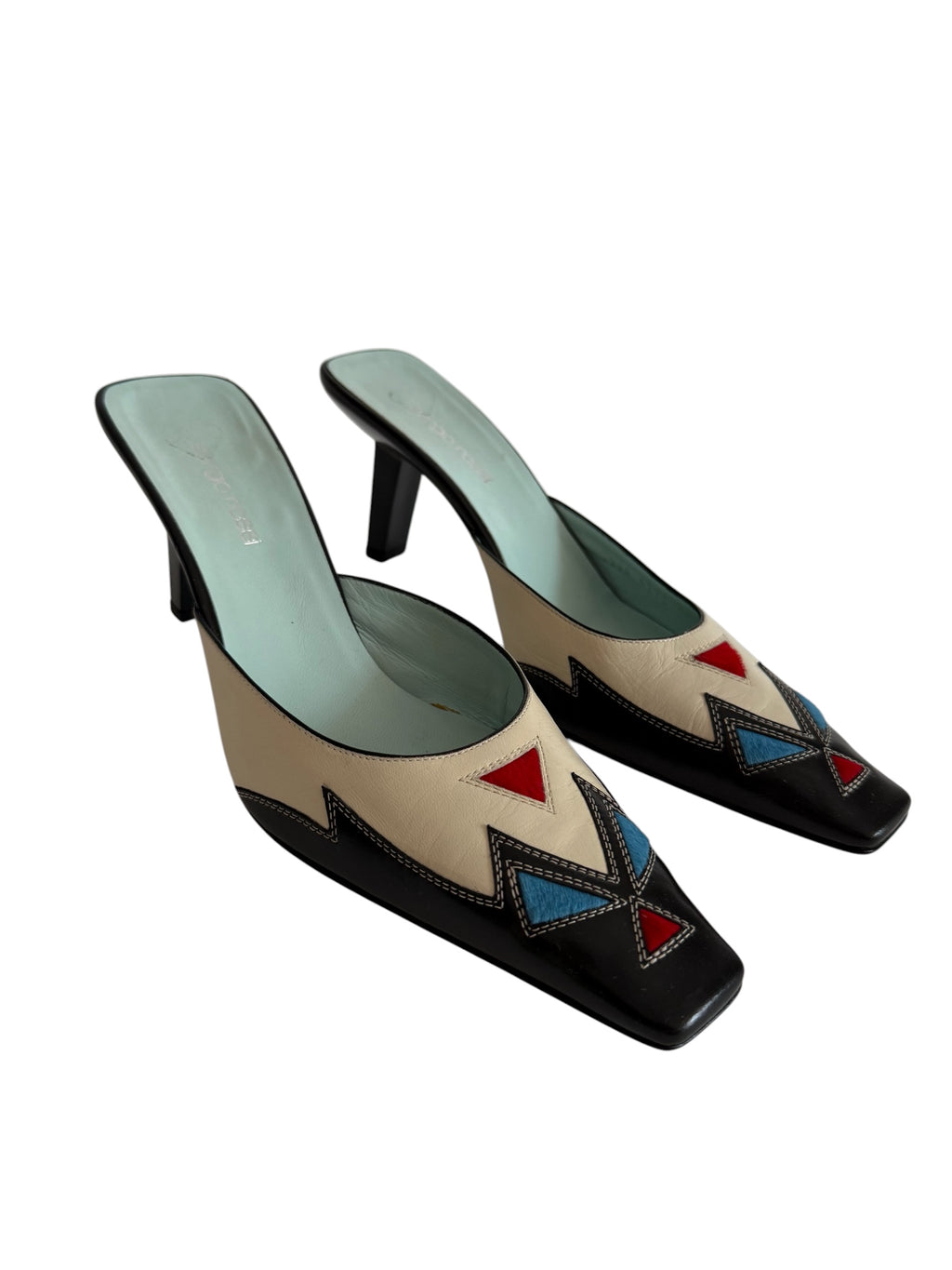Sergio Rossi "Mexico" mules