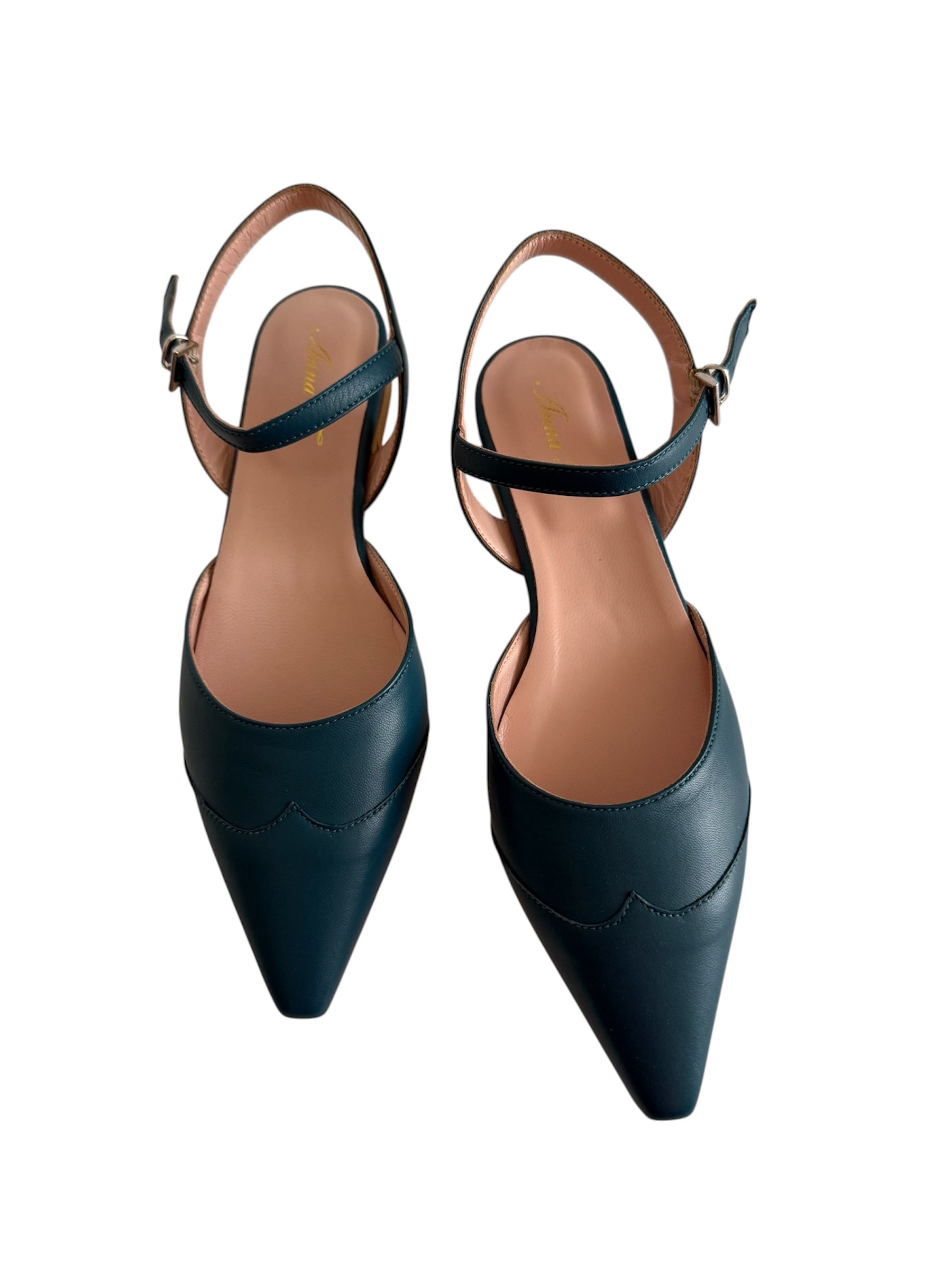 Vintage ballet flat green