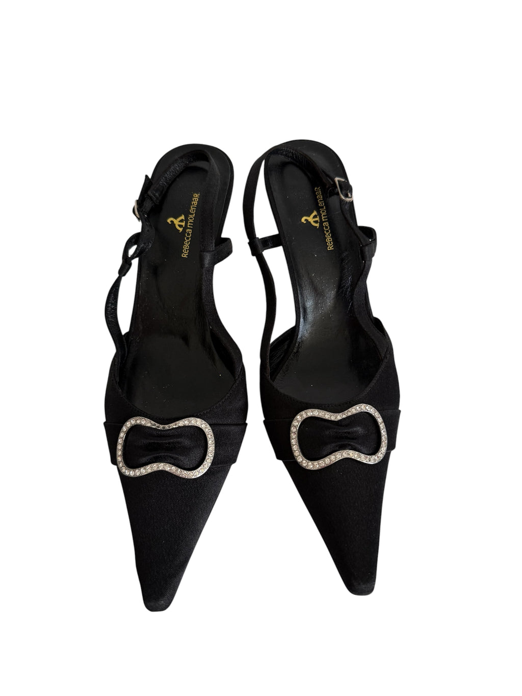 Satin slingback vintage