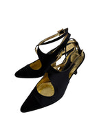 Raphael Roma silk heels