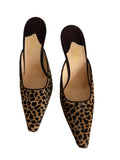 Heels leopard print cavallino 90s