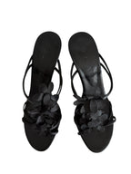 Celine black sandals 90s