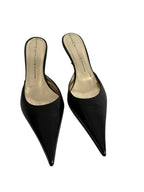 Vintage black mules 90s