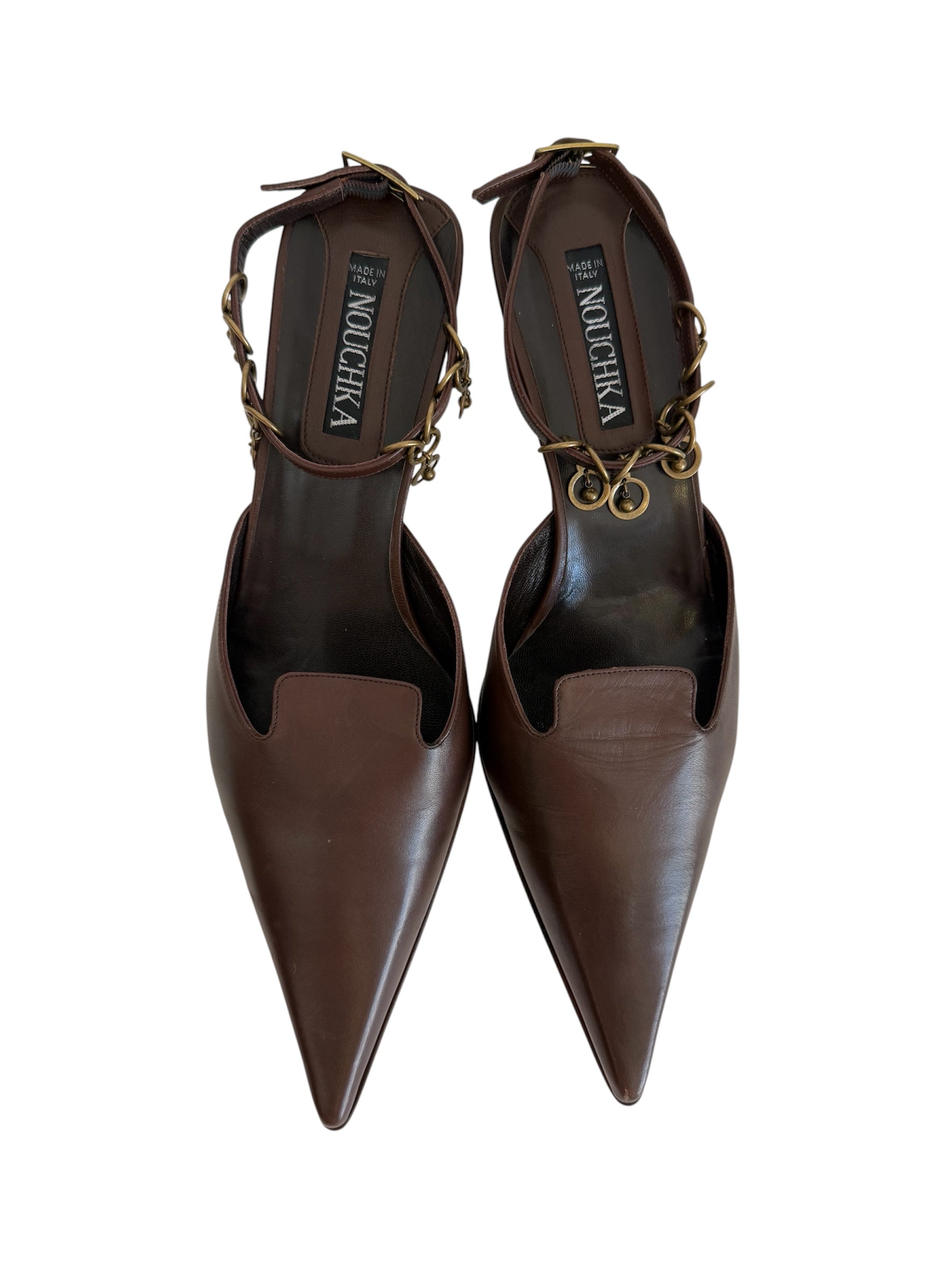 Vintage 90s choco heels