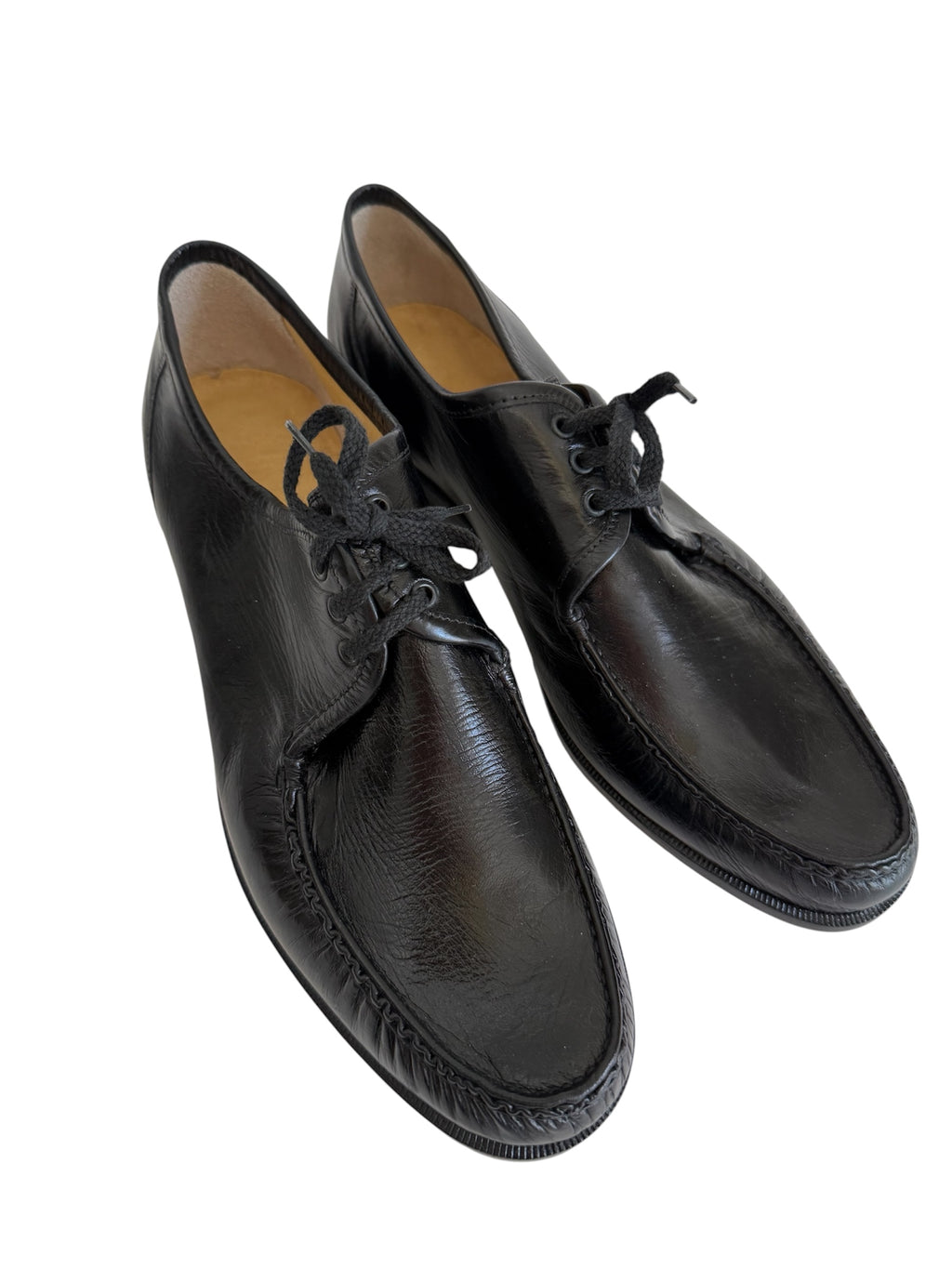Classic men black shoes