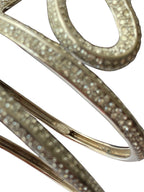 Rare Roberto Cavalli arm bracelet silver snake
