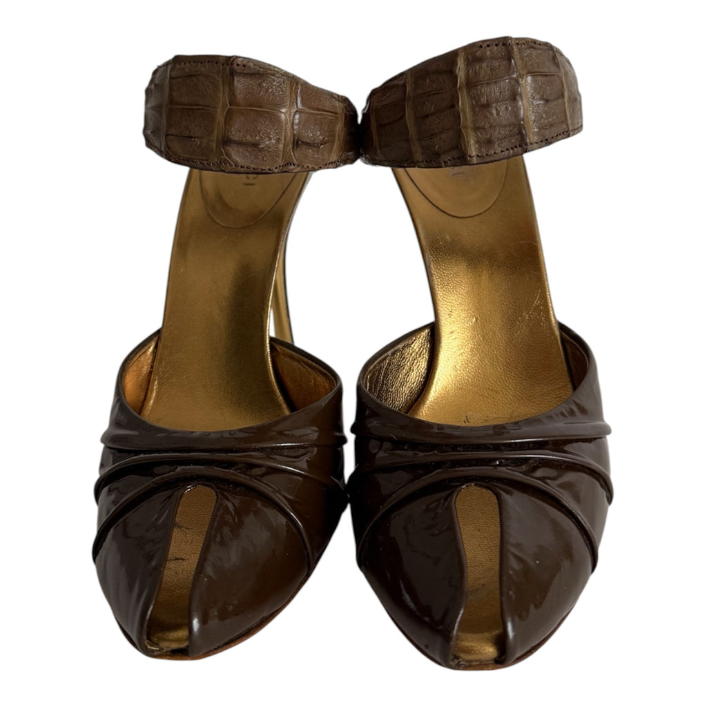 Gucci S/S 2005 crocco heels