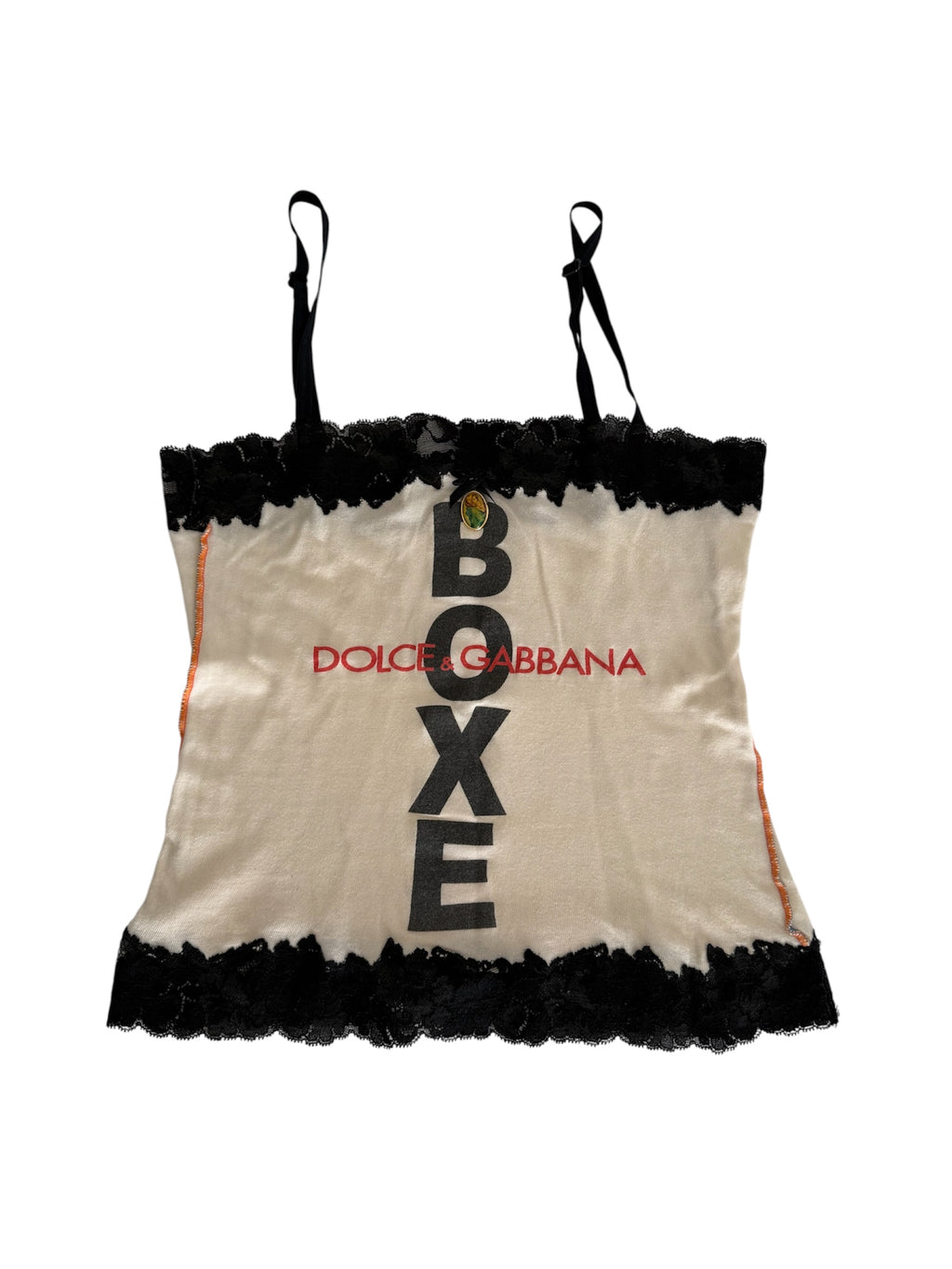 2001 Dolce & Gabbana "Boxe" top
