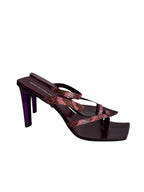 Vintage summer 90s heels sandals