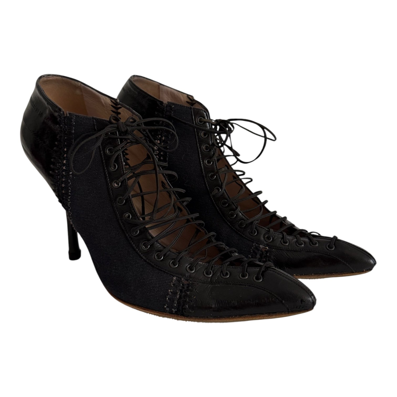 Gianni Versace S/S 2002 ankle boots
