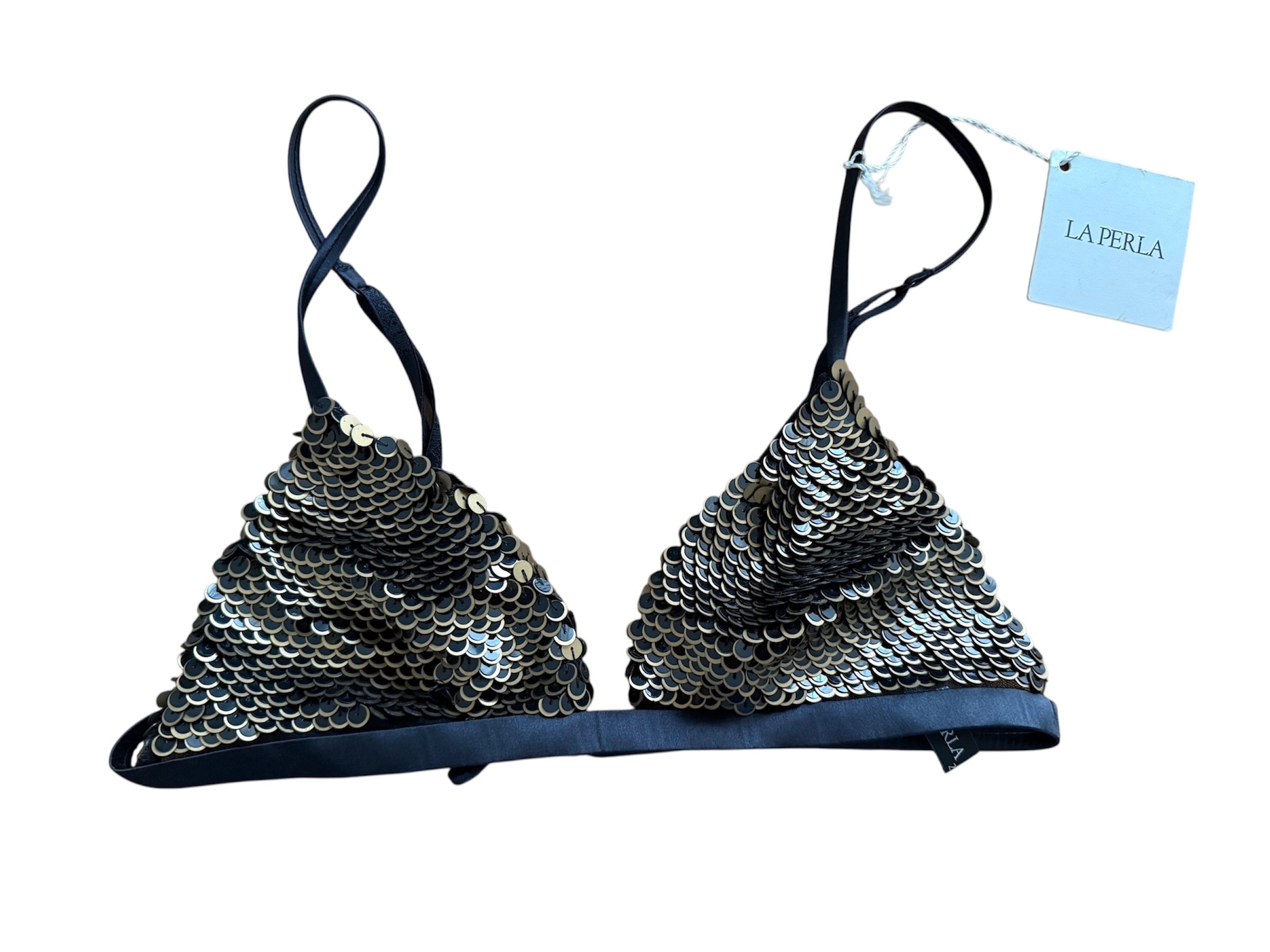 La Perla bra sequin top