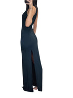 La Perla 90s maxi black dress