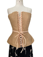 Dolce & Gabbana Spring Summer 2002 Runway Bustier & Silk Skirt