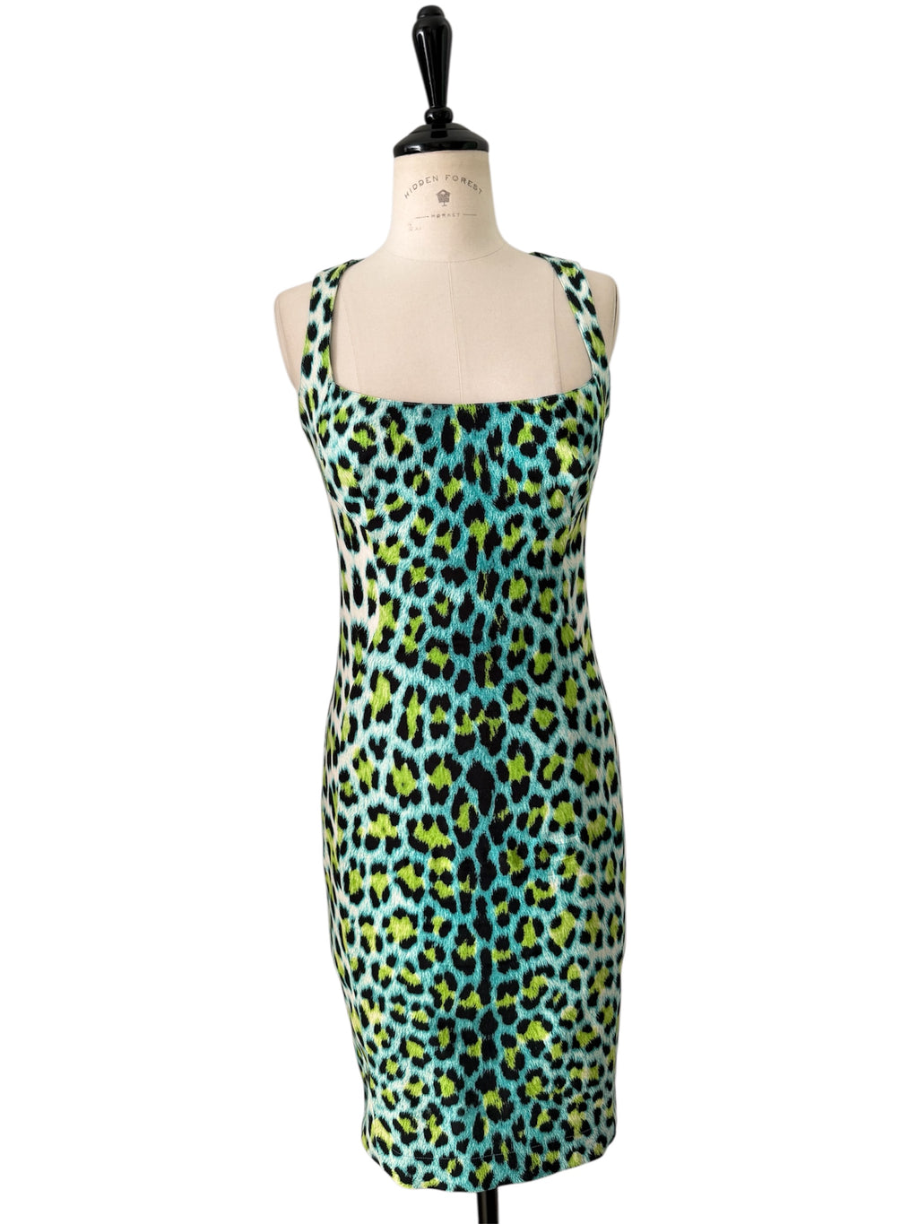 Just Cavalli animalier print 2000s dress