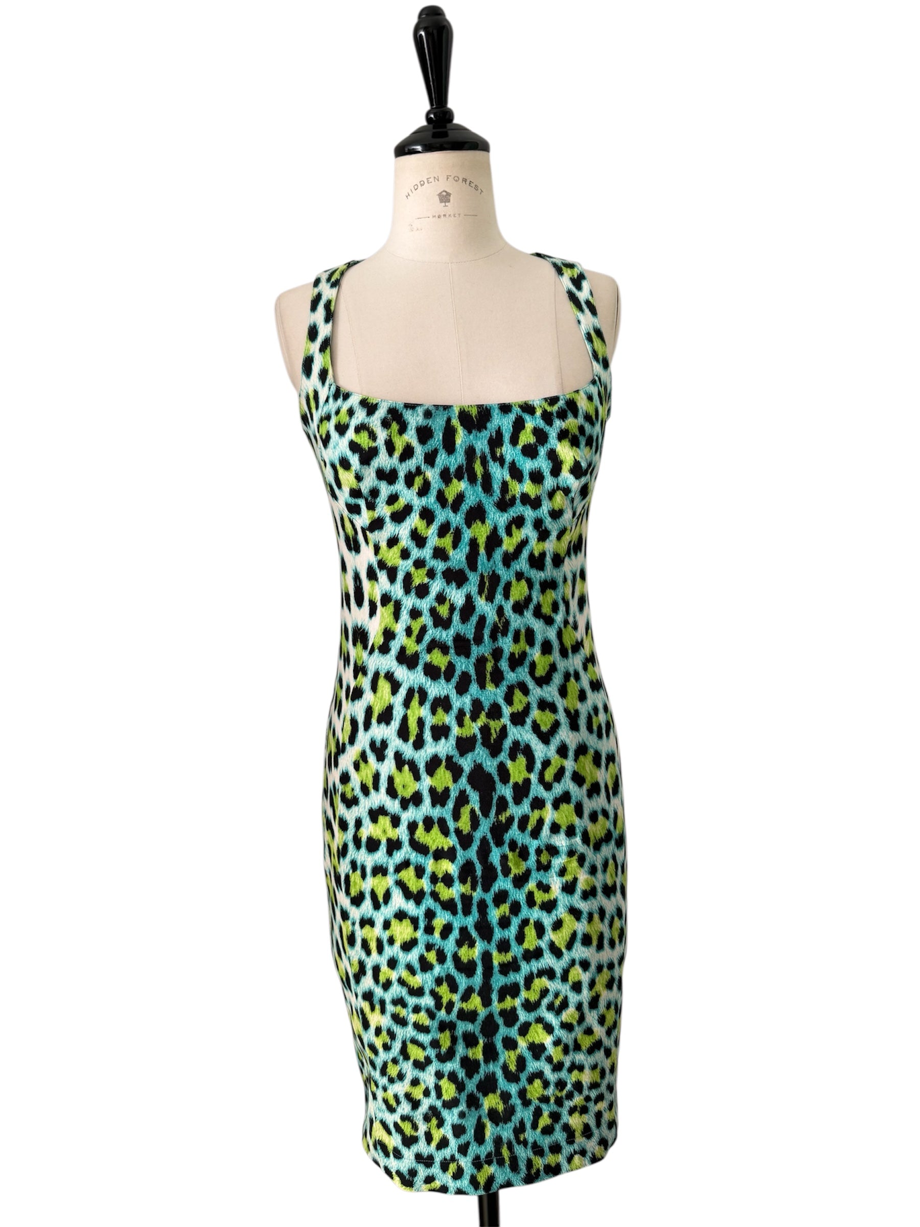 Just Cavalli animalier print 2000s dress