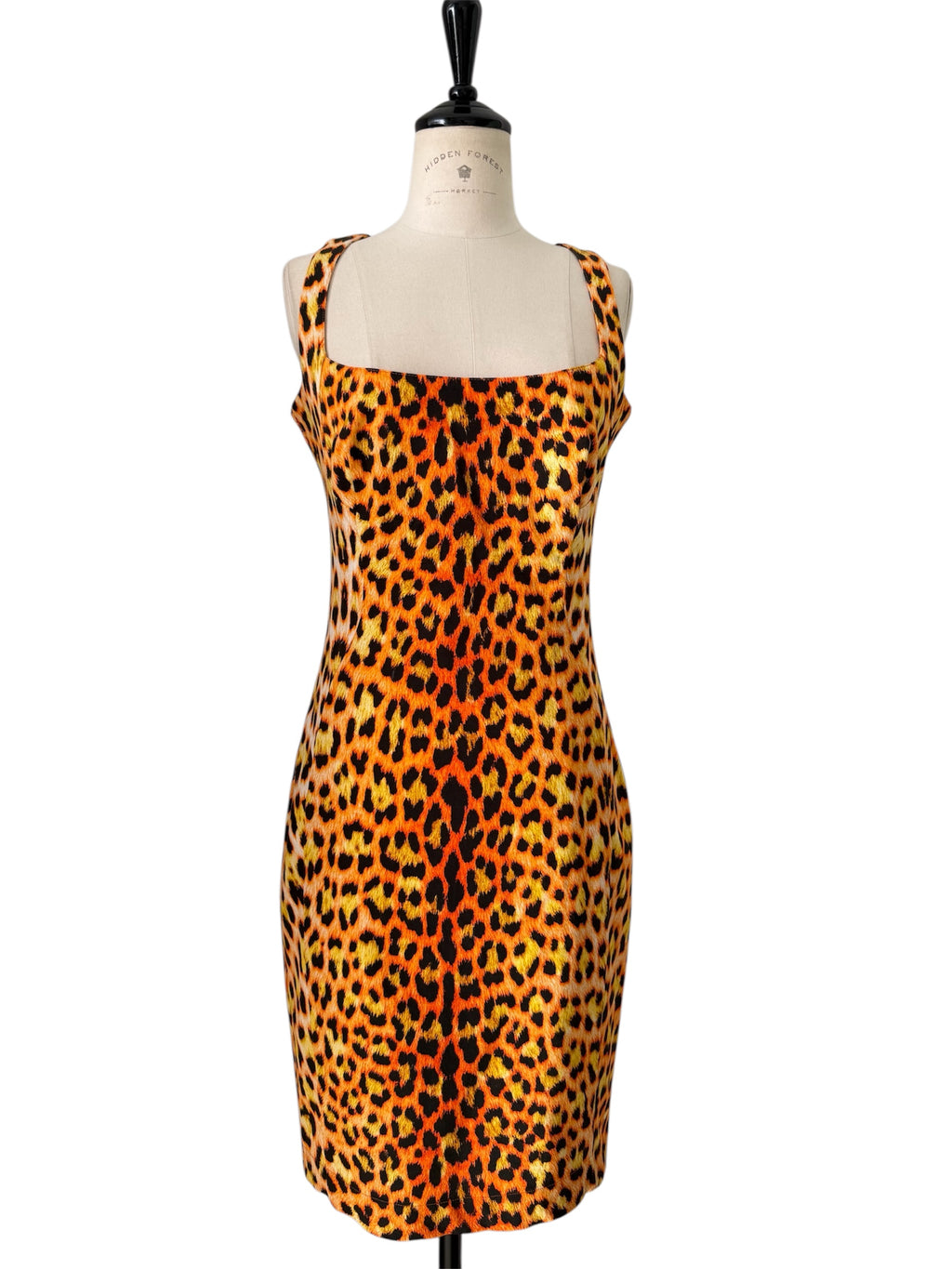 Just Cavalli animalier print 2000s dress