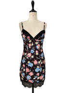 D&g floral slipdress 2000s