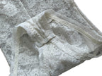 90s white lace bodysuit La Perla