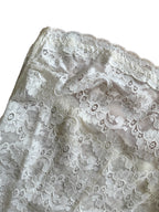 90s white lace bodysuit La Perla