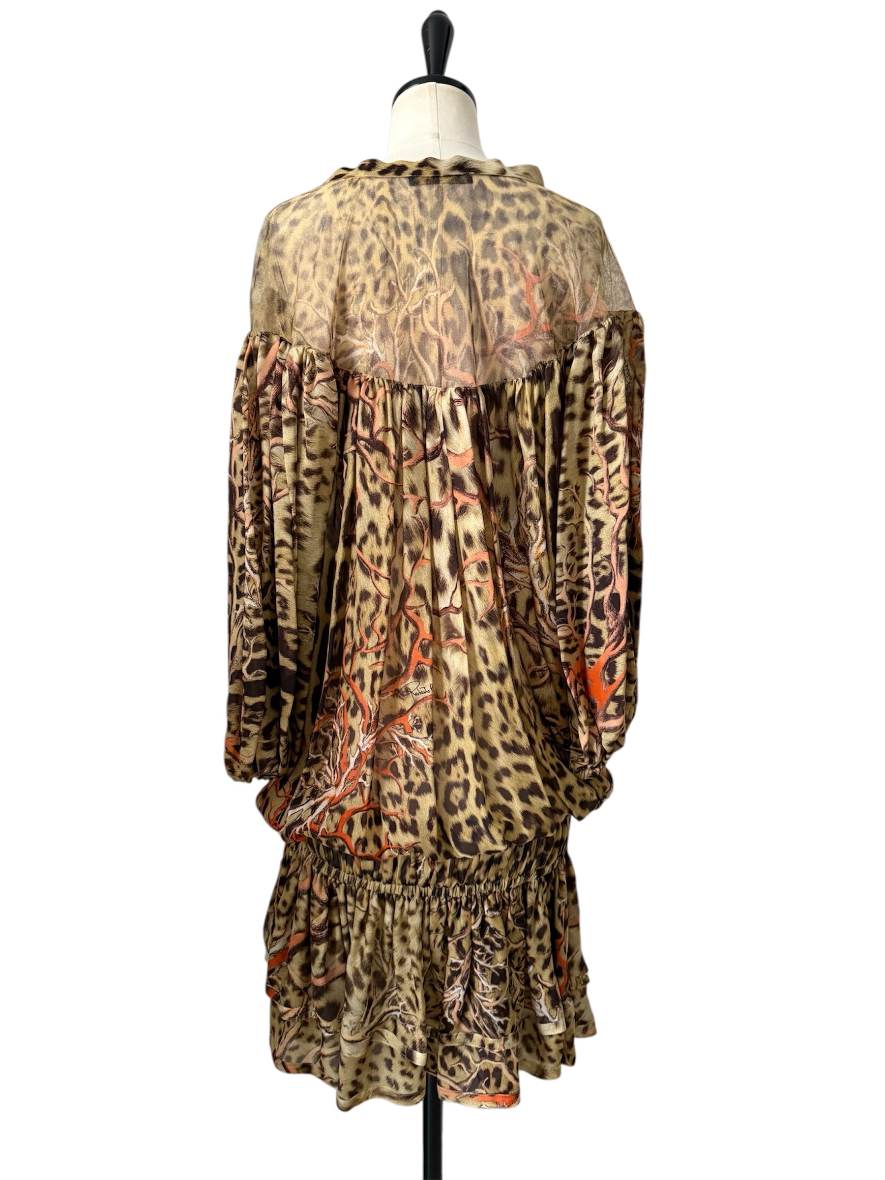 Roberto Cavalli S/S 2005 Runway dress leopard