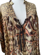 Roberto Cavalli S/S 2005 Runway dress leopard