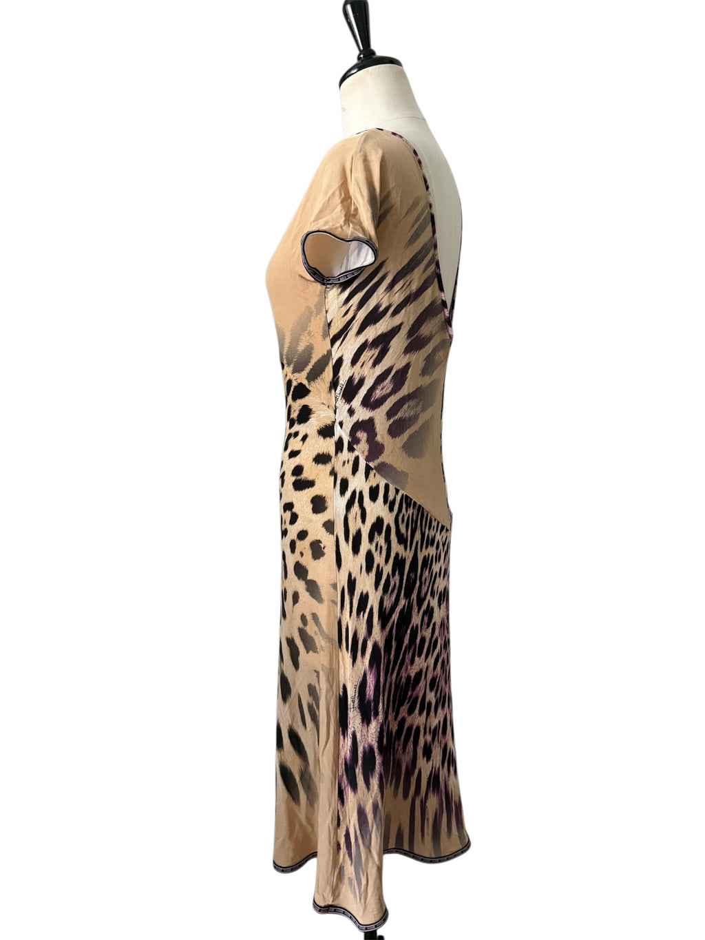 Just Cavalli Leo print dress circa 2005