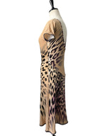 Just Cavalli Leo print dress circa 2005