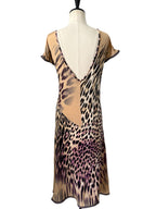 Just Cavalli Leo print dress circa 2005