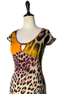 Just Cavalli 2005 colorful dress