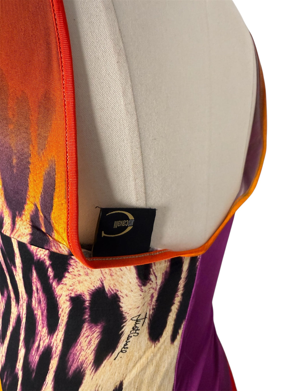 Just Cavalli 2005 colorful dress