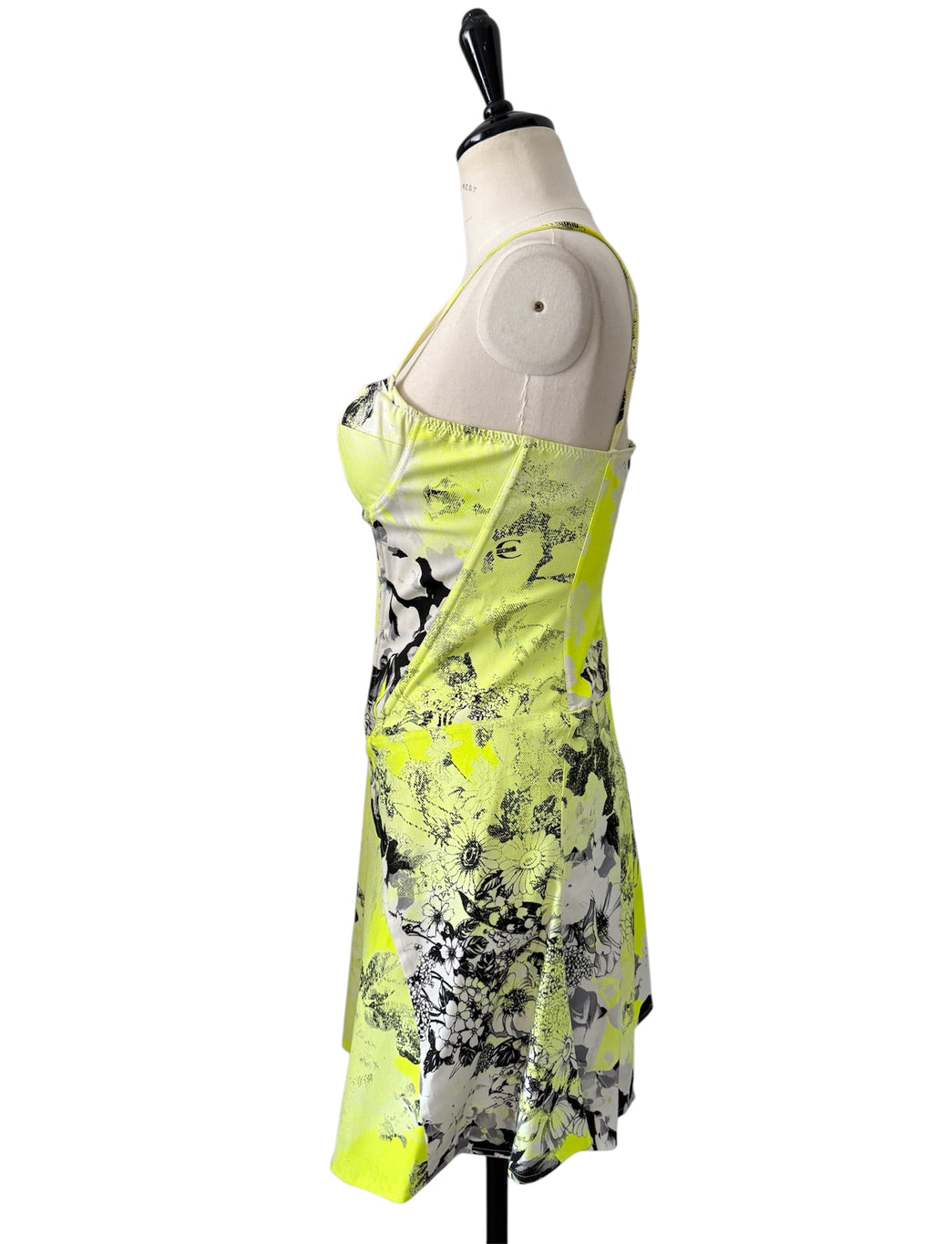 Just Cavalli fluo mini dress early 2000s