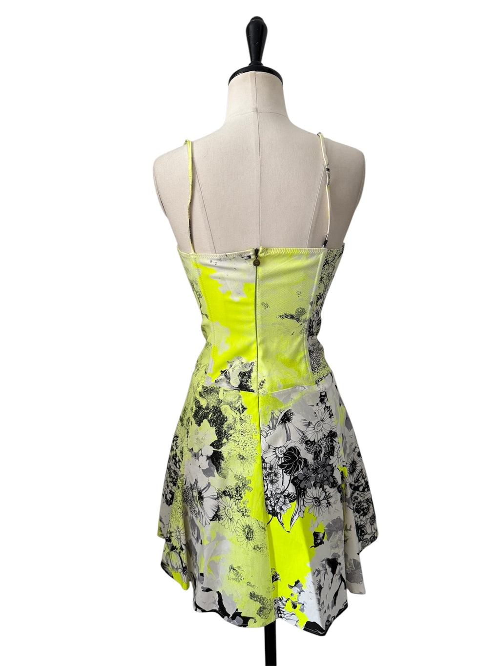 Just Cavalli fluo mini dress early 2000s