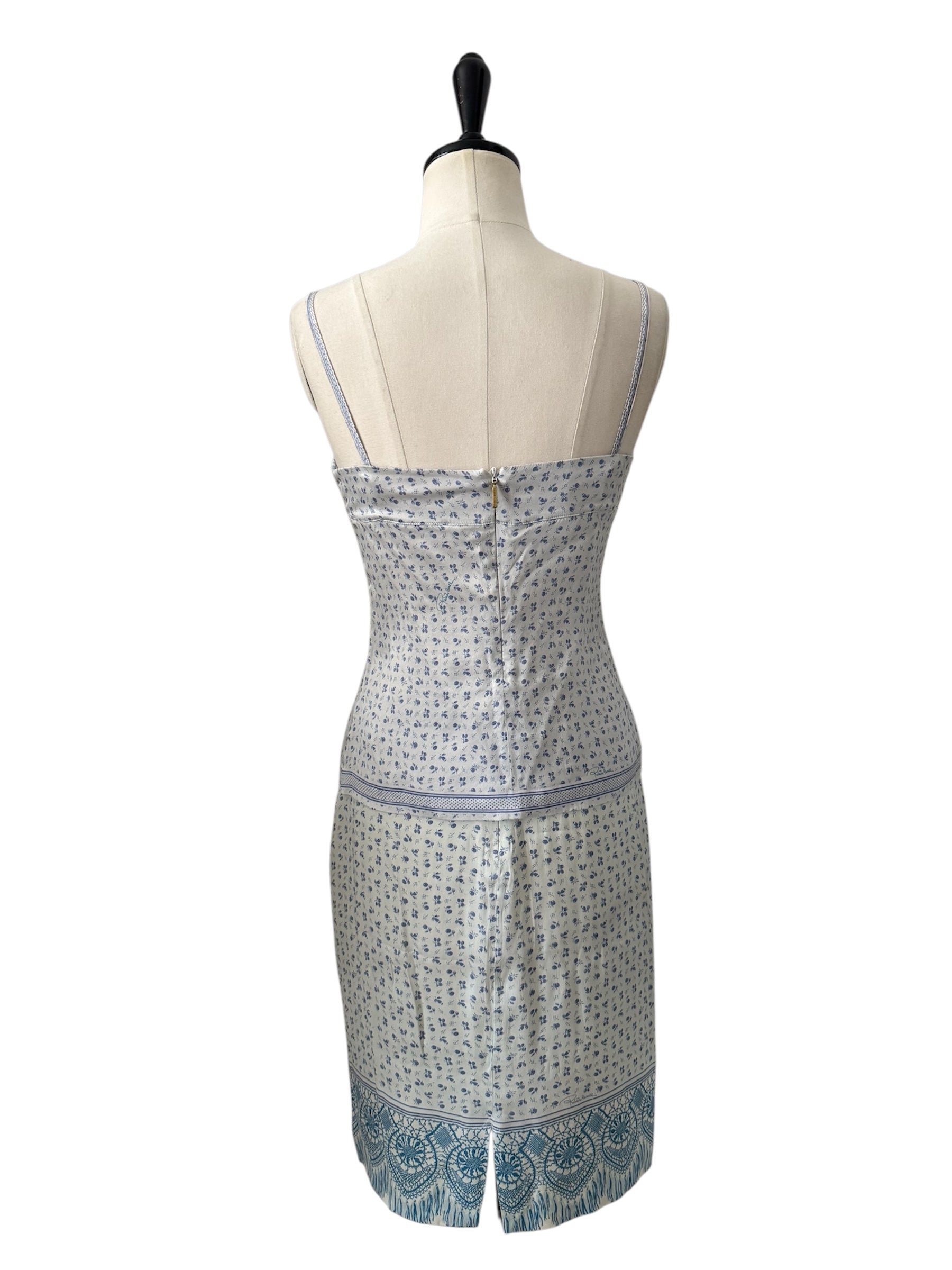 Roberto Cavalli S/S 2009 silk co-ord