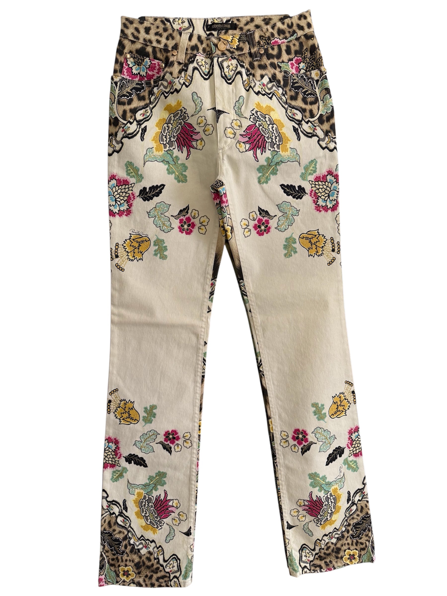 Roberto Cavalli S/S 2003 denim jeans