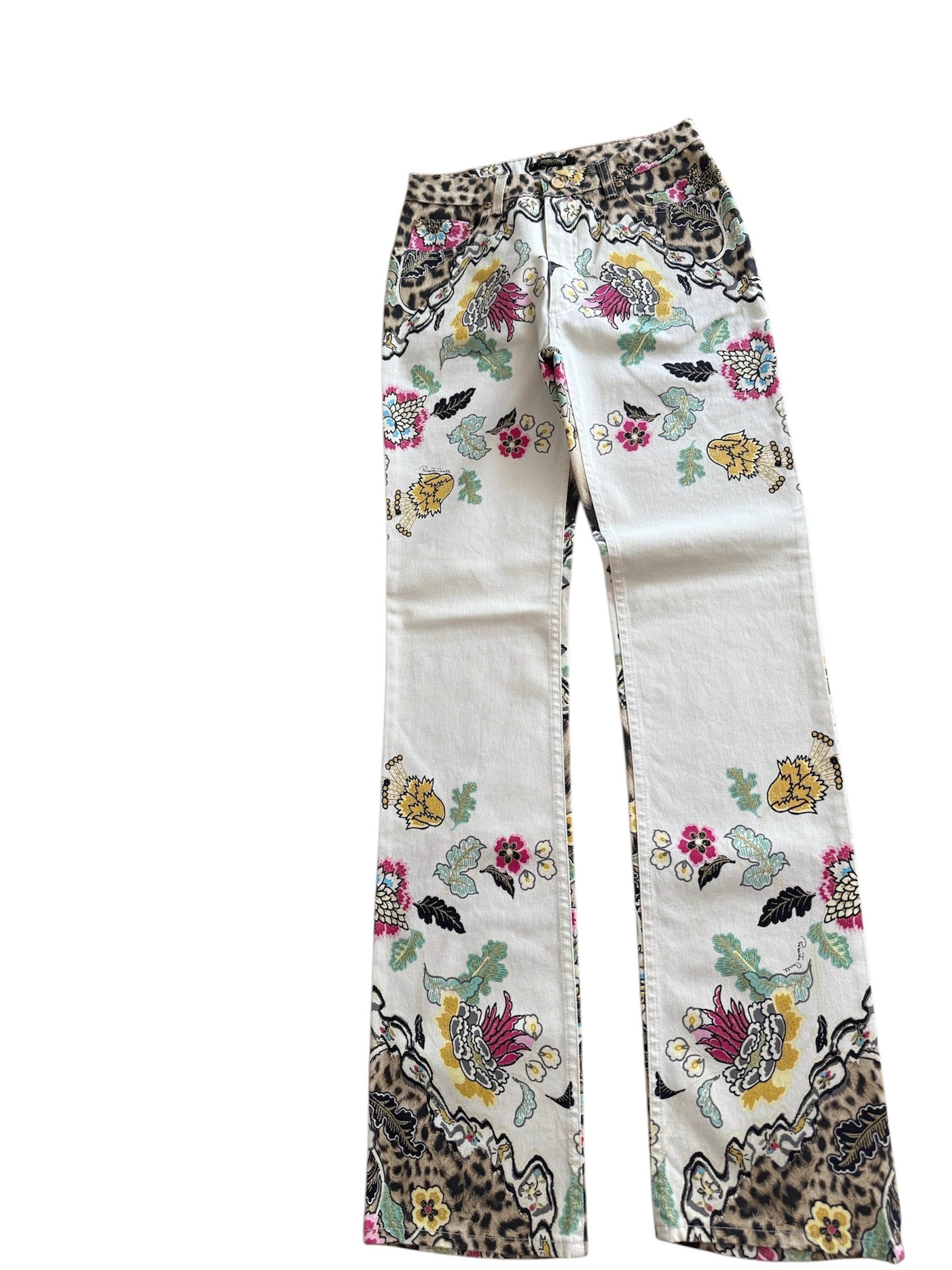 Roberto Cavalli S/S 2003 denim jeans
