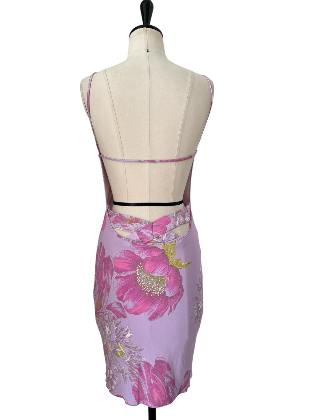 Gianfranco Ferré purple dress 90s