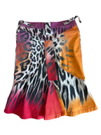 Just Cavalli F/W 2005 colorful leo skirt