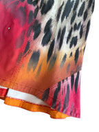 Just Cavalli F/W 2005 colorful leo skirt