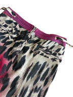 Just Cavalli F/W 2005 colorful leo skirt