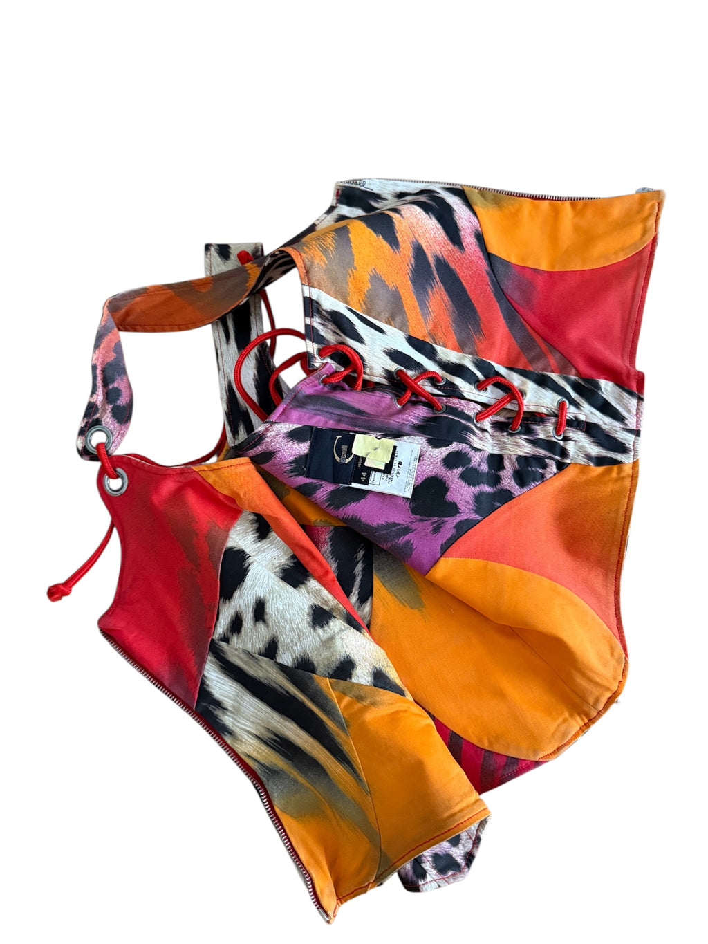 Just Cavalli F/W 2005 Leo colorful Bustier