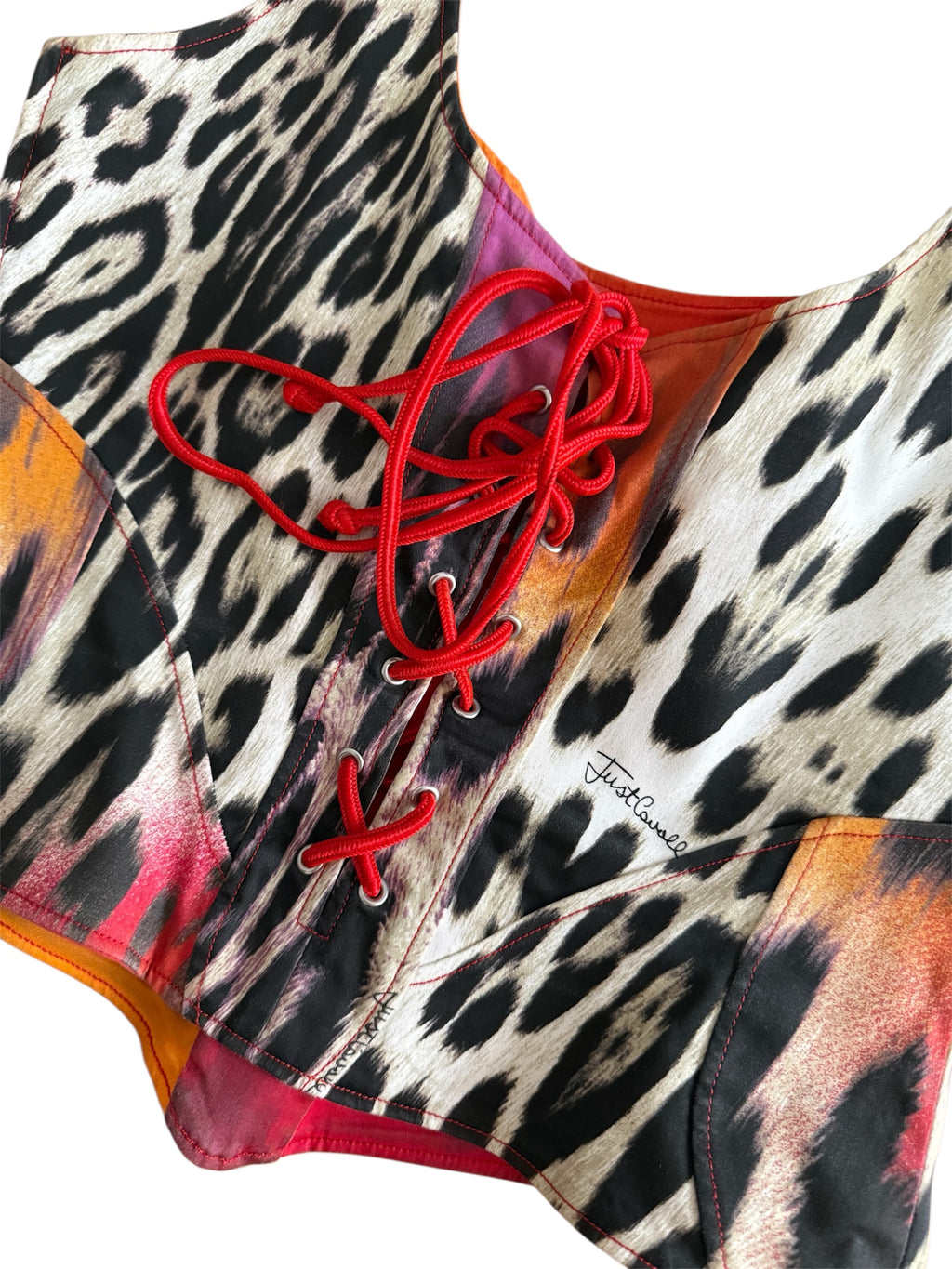 Just Cavalli F/W 2005 Leo colorful Bustier