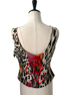 Just Cavalli F/W 2005 Leo colorful Bustier