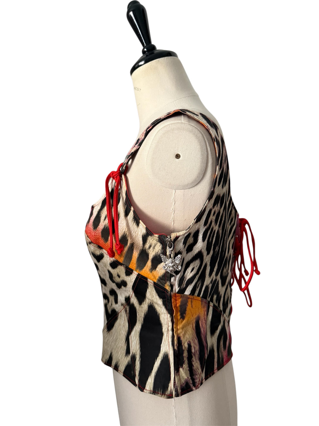 Just Cavalli F/W 2005 Leo colorful Bustier