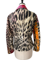 Just Cavalli F/W 2005 leopard colorful jacket