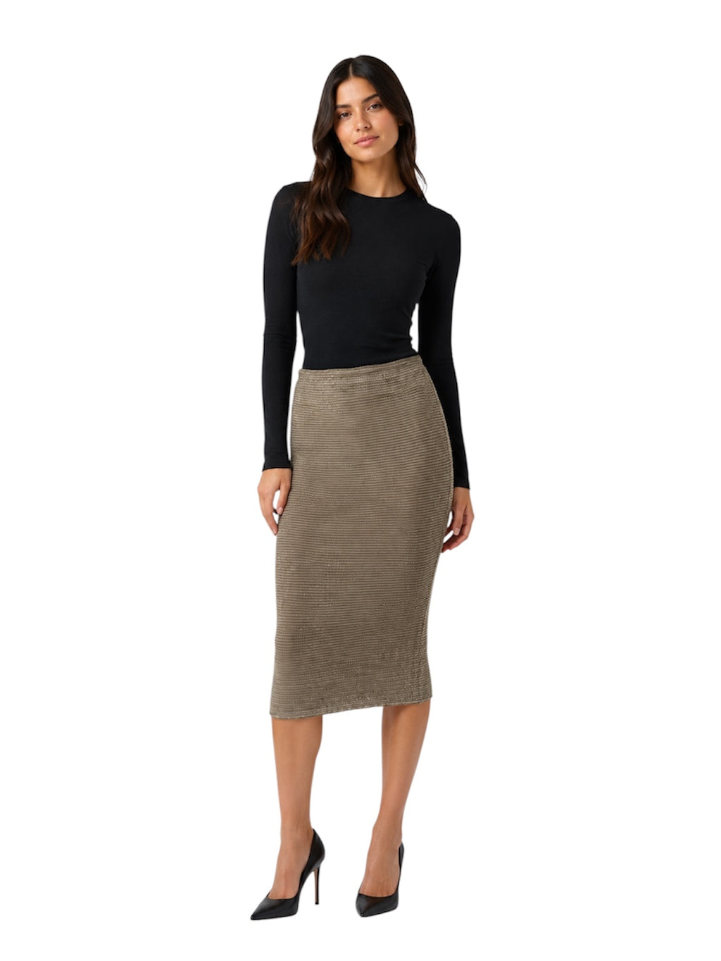 Ralph Lauren golden glass beads skirt