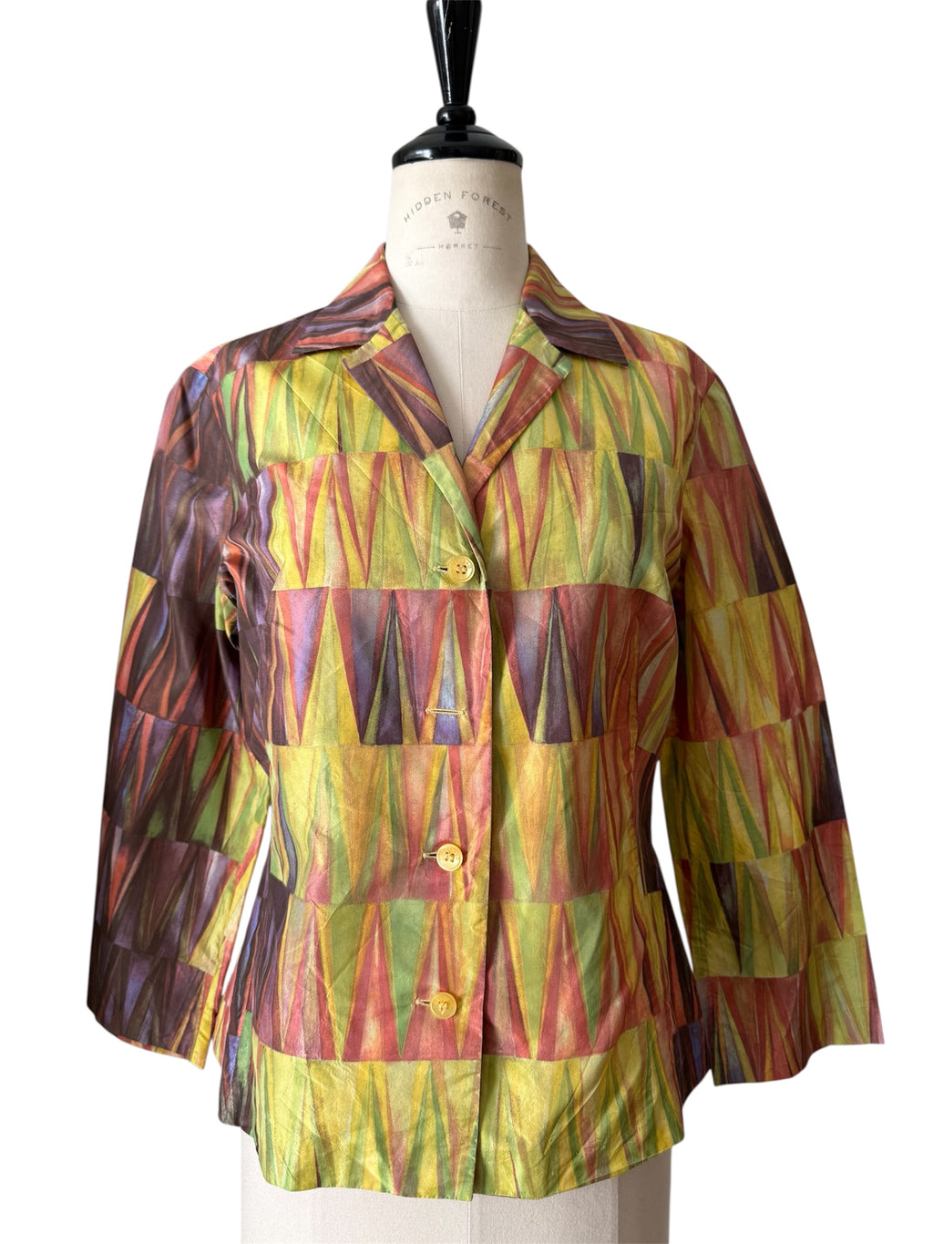 Iceberg S/S 1999 silk jacket