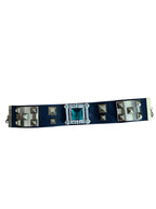 Rare Roberto Cavalli F/W 2003 leather choker Runway